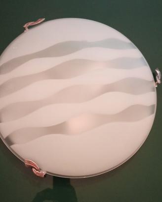 plafoniera grande a 3 luci-diametro 40 cm