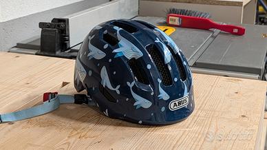 Casco bici bambino ABUS Smiley 3.0 fantasia balene