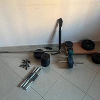 Dischi e oggetti palestra