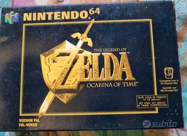 Zelda Ocarina of Time Nintendo 64 CIB Completo PAL