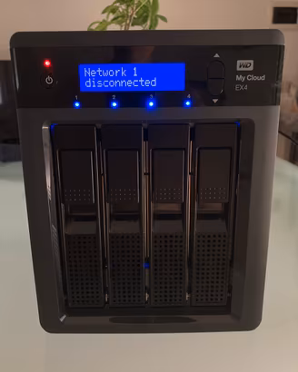 WD MyCloud Ex4 NAS 8Tb