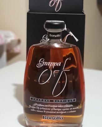 Grappa OF Amarone Barrique Bonollo da 70 cl