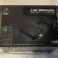 Retro gaming console HDMI e due controller nuova
