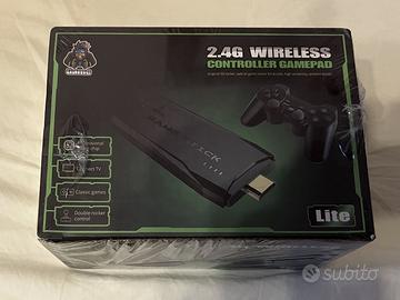 Retro gaming console HDMI e due controller nuova