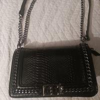 borsa a tracolla nera