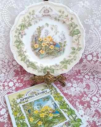 Piatto Royal Doulton, Brambly Hedge, Spring