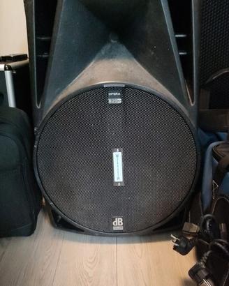 kit 4 casse 15" , db opera passive e gbc attive