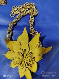 Collana in pelle