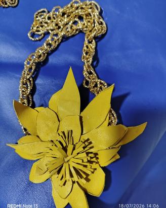 Collana in pelle