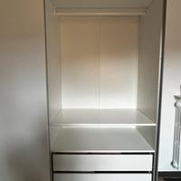 Armadio Pax/hasvik guardaroba bianco