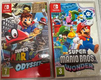 Super Mario Odyssey + Wonder per Nintendo Switch
