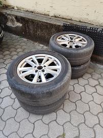 cerchi x5 originali da 18 pollici con gomme 