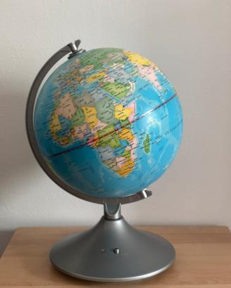 Mappamondo luminoso - Lampada + globo