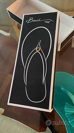 Sandali infradito in gomma “Baci Milano” n.39/40