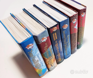 GERONIMO STILTON - RACCOLTA di 6 volumi