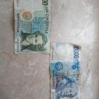 banconote 5000 e 10000 lire