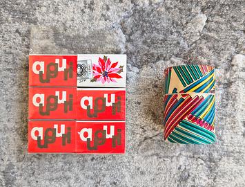 scatole cerini vintage da collezione 