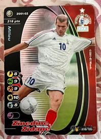 Carta Zidane nazionale anno 2001/2002