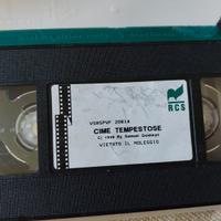 VHS Cime tempestose