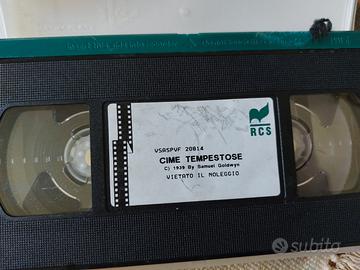 VHS Cime tempestose