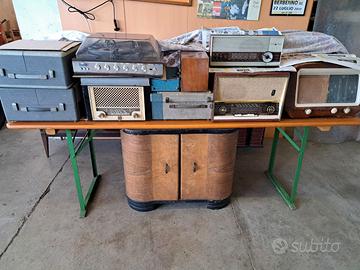 Radio, giradischi d epoca