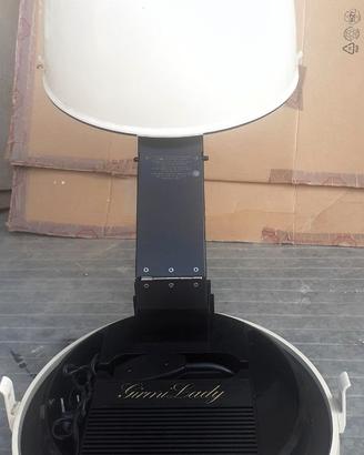 Casco asciugacapelli portatile Girmi Lady vintage