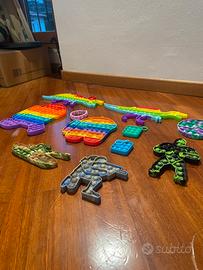 Giochi Pop It colorati misti