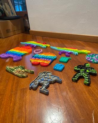 Giochi Pop It colorati misti