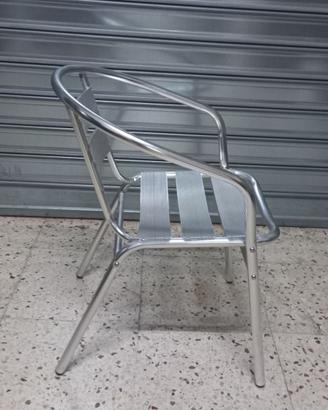 Sedia alluminio per esterno