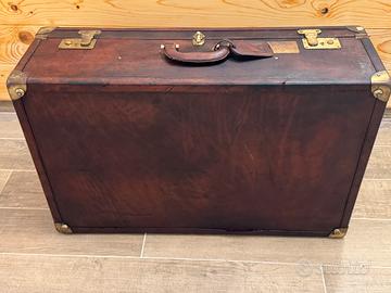 valigia da viaggio grande d'epoca