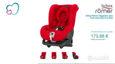 Britax Römer Seggiolino auto First Class plus Fire
