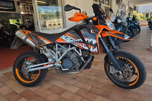 Ktm 950 Supermoto 100 CV A CARBURATORE !!!