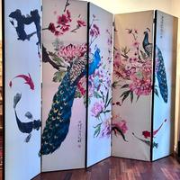 Paravento PAVONE 5 ante bilaterale