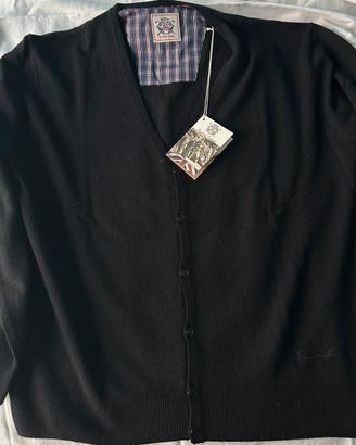 Cardigan uomo in lana e cashmere