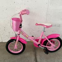 Bicicletta rosa dai 3 anni