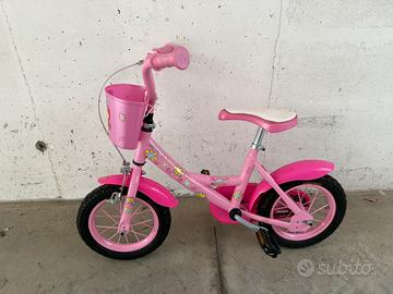 Bicicletta rosa dai 3 anni
