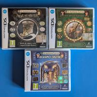Il Professor Layton, 3 giochi Nintendo DS.