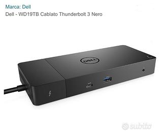 Docking station DELL WD19TB 180W - con Thunderbolt