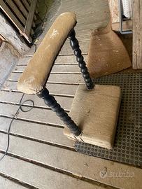 Antico inginocchiatoio da confessione