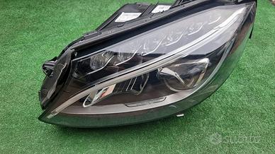 MERCEDES W205 FULL LED Faro Fanale Sinistro SX