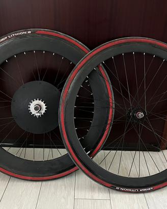 Coppia di ruote Fixed