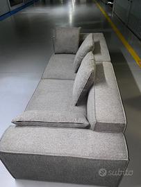 divano 3 posti 2 moduli