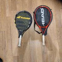 racchetta tennis babolat head junior 6 - 10 anni