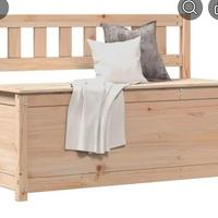 Panca in legno massello di pino