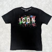 Maglietta nera Icon XXL (15/16, S adulto)