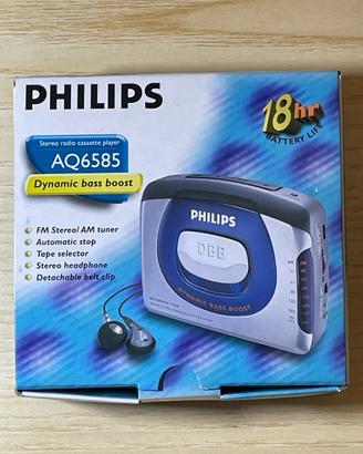 PHILIPS AQ6585 Stereo Radio Cassette Player DBB