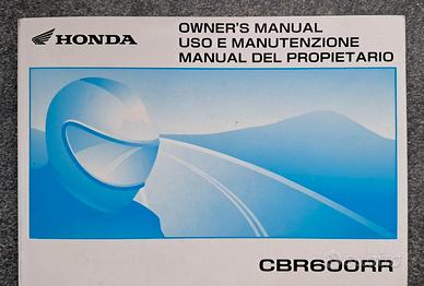 Manuali utente CBR600RR (2007-2008) /(2005-2006)