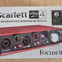 Scheda audio Focusrite Scarlett 2i4