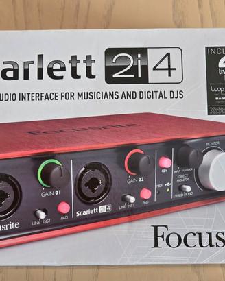 Scheda audio Focusrite Scarlett 2i4