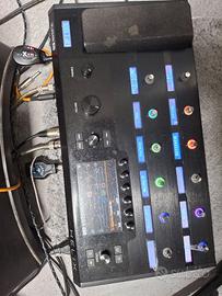 Pedaliera chitarra Helix Flor con Flight Case